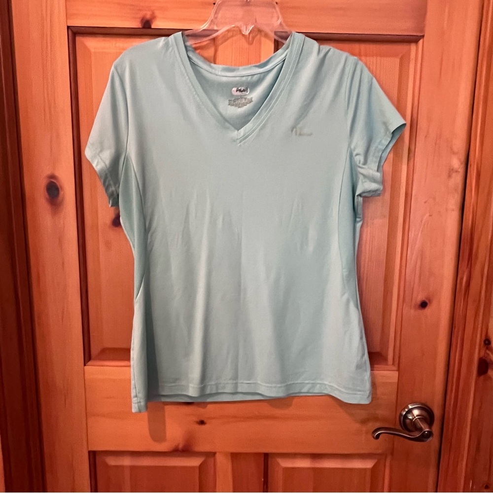 FILA performance v neck tee shirt